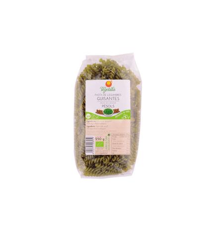 Espirales de guisantes sin gluten bio 250 g Vegetalia