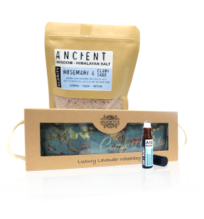 Sales de Baño, Bolsa de Trigo Aromatizada y Roll-On