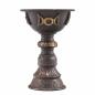 Copa Ritual de Cobre Antiguo con Triple Luna 8x13cm
