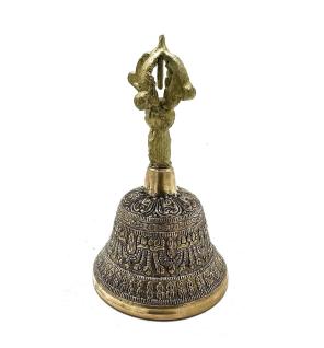 Campana Tingsha tibetana grande - 7,5x13 cm
