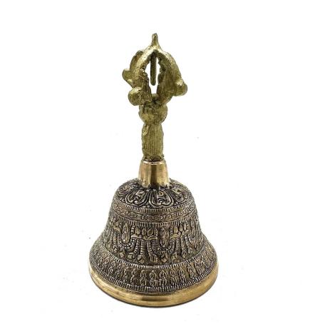 Campana Tingsha tibetana grande - 7,5x13 cm