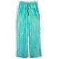 (LXL) Colección Nómada Sari Mediterráneo - Pantalones - Diseño de Peces en Turquesa y Oro