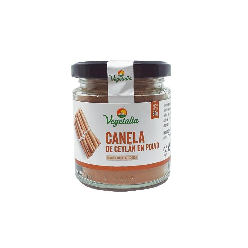 Canela de ceylan polvo bio 80g Vegetalia