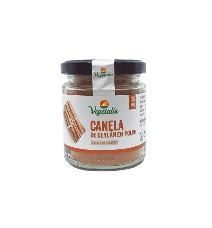 Canela de ceylan polvo bio 80g Vegetalia