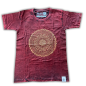 Camiseta Nomad Sari Extra Grande - Mandala - Granate