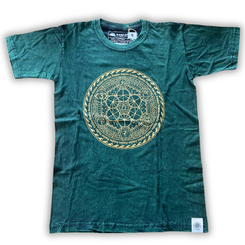 Camiseta Nomad Sari Grande - Chakra - Verde