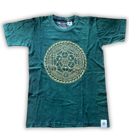 Camiseta Nomad Sari Grande - Chakra - Verde
