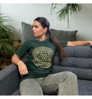 Camiseta Nomad Sari Grande - Chakra - Verde
