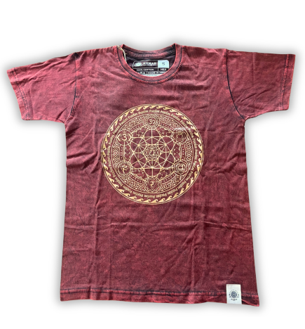 Camiseta Nomad Sari Grande - Chakra - Granate
