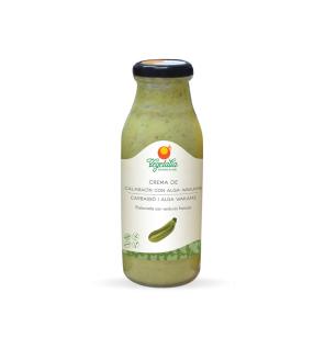 Crema de calabacín con alga wakame bio 500 ml Vegetalia