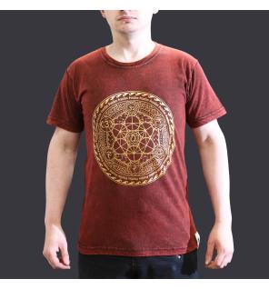 Camiseta Nomad Sari Mediana - Chakra - Granate
