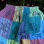 Sari Nómada - Pantalón Hongo - Diseños con Estampado en Bloque - Tonos Verdes L/XL