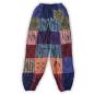 Sari Nómada - Pantalón Hongo - Diseños con Estampado en Bloque - Tonos Morados L/XL