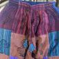Sari Nómada - Pantalón Hongo - Diseños con Estampado en Bloque - Tonos Morados L/XL