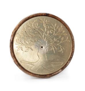 Oro sobre madera de mango - Árbol de la vida