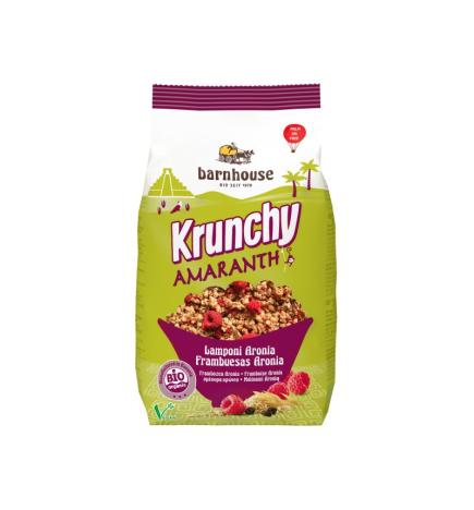 Muesli Krunchy amaranto frambuesas y aronia 375g Barnhouse