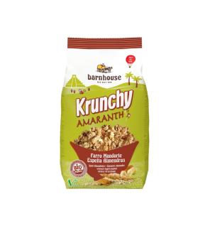 Muesli Krunchy amaranto espelta-almendras 375g Barnhouse