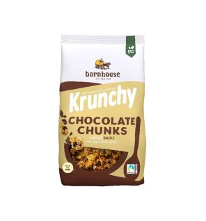 Muesli Krunchy chocolate chunks bio 500g Barnhouse