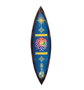 Porta Inciensos esmaltado - Madera de mango - Mandala
