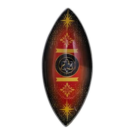Porta Inciensos Esmaltado - Aluminio - Triquetra Pagana