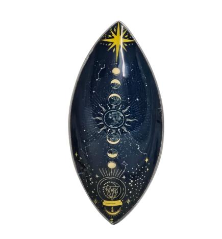 Porta Inciensos esmaltado - Aluminio - Fases lunares del Zodíaco