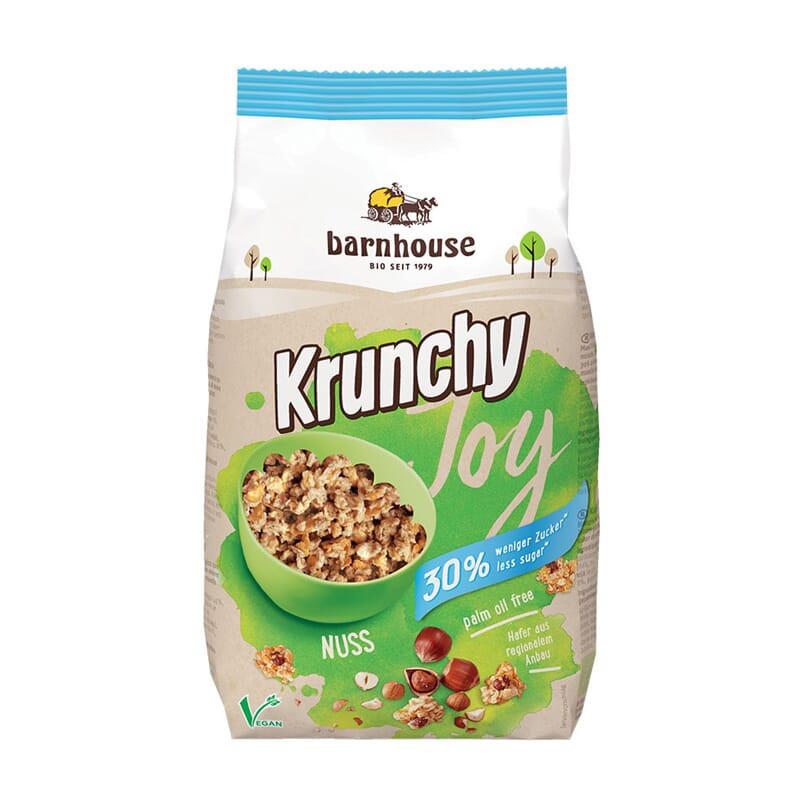 Muesli Krunchy Joy avellanas 375g Barnhouse