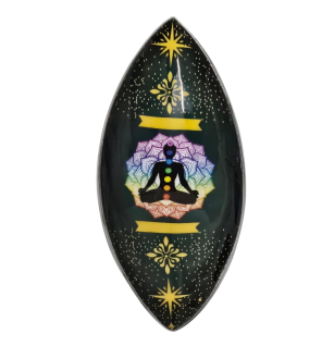 Porta Inciensos esmaltado - Aluminio - Chakra del Buda Loto