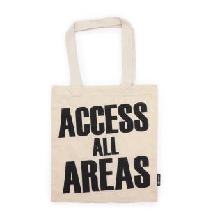 Bolso Básico Icónico - ACCESO A TODAS LAS ÁREAS - (40x36cm) - Algodón Natural 4 oz