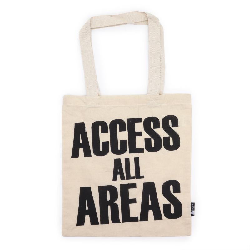 Bolso Básico Icónico - ACCESO A TODAS LAS ÁREAS - (40x36cm) - Algodón Natural 4 oz