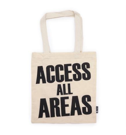 Bolso Básico Icónico - ACCESO A TODAS LAS ÁREAS - (40x36cm) - Algodón Natural 4 oz