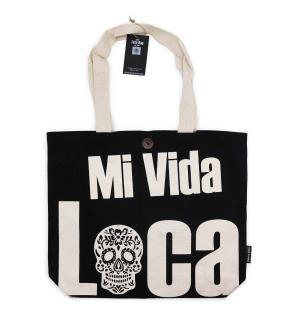 Bolso Básico Icónico - Mi Vida Loca - Negro natural 10 oz (36 x 43 x 10 cm)