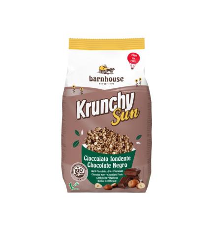 Muesli Krunchy Sun Chocolate Negro-Avellanas Bio 375g Barnhouse