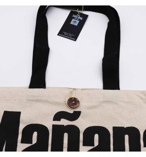 Bolso Básico Icónico - Mañana Mañana - Natural 10oz (36x43x10cm)