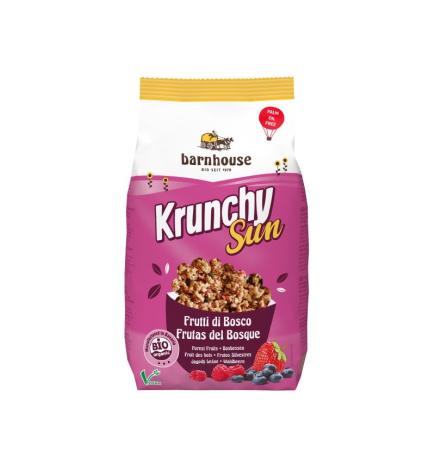 Muesli Krunchy Sun frutos bosque Bio 375g Barnhouse