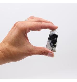 Puntas de piedra preciosa de aprox. 6 cm (0,5 kg) - Piedra lunar india