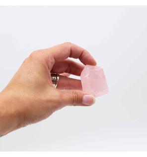 Puntas de piedra preciosa de aprox. 6 cm (0,5 kg) - Cuarzo rosa indio
