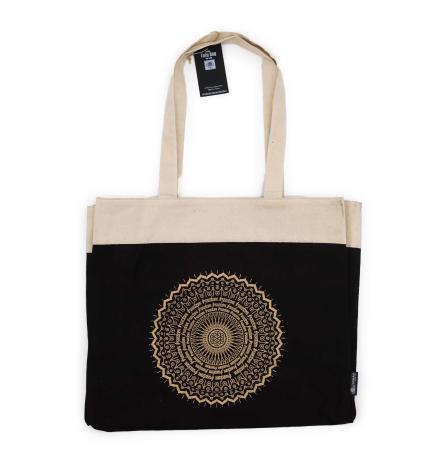 Bolsa de mano extragrande (38 x 15 x 43 cm), color chocolate 14 oz - Chakra de la Libertad