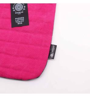 Funda acolchada para portátil - Rosa impactante - 14 oz