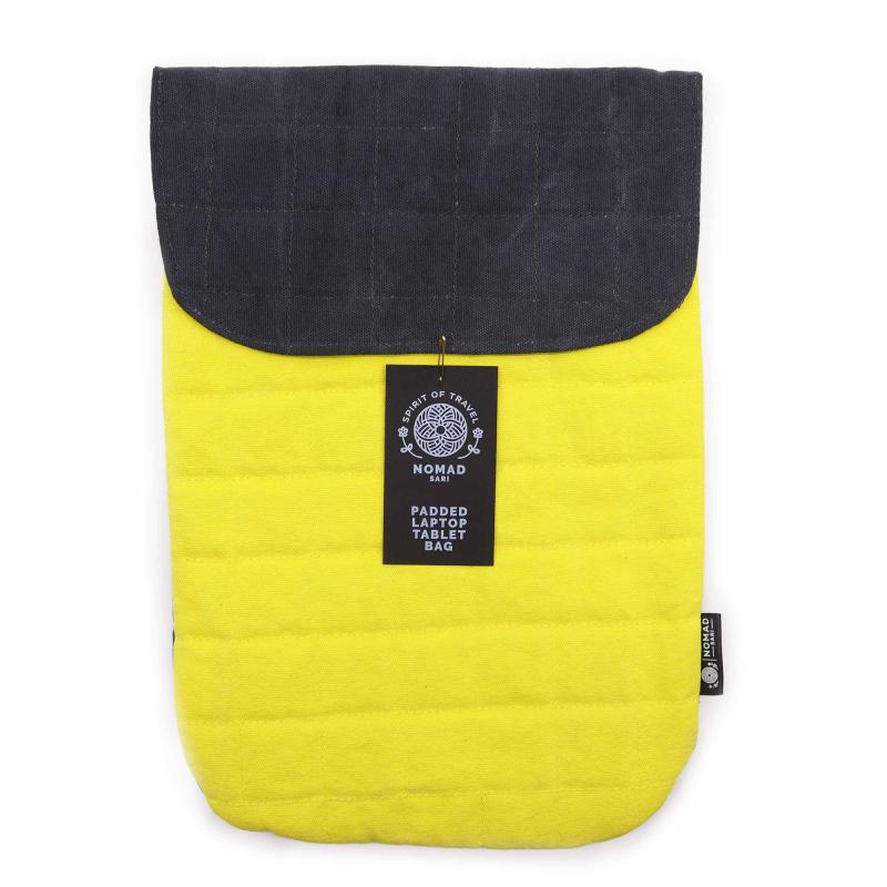 Funda Acolchada para Portátil - Crazy Yellow 14 oz