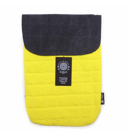 Funda Acolchada para Portátil - Crazy Yellow 14 oz