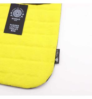 Funda Acolchada para Portátil - Crazy Yellow 14 oz
