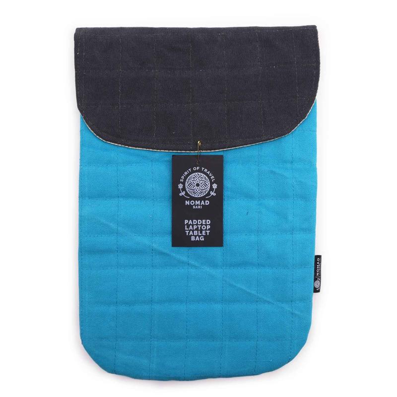Funda acolchada para portátil - Terrific Turquoise - 14 oz