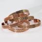 Pulseras con diseño de bandas de cobre e imanes (surtidas)