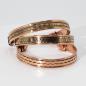 Pulseras con diseño de bandas de cobre e imanes (surtidas)