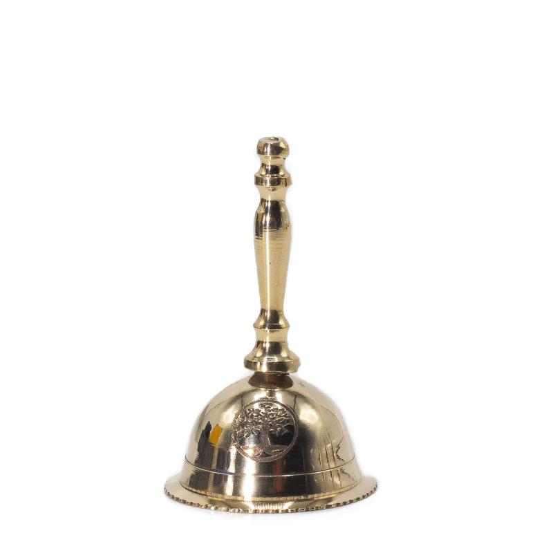 Campana de altar pequeña de latón - Árbol de la Vida