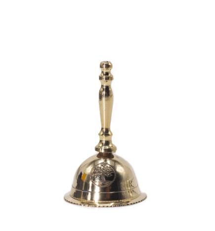 Campana de altar pequeña de latón - Árbol de la Vida