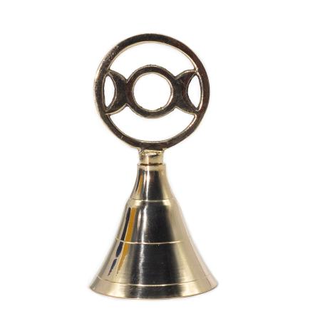Campana de latón de altar - Tres Lunas