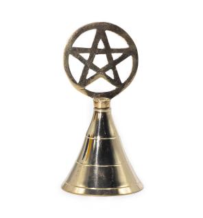 Campana de latón de altar - Pentagrama