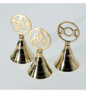 Campana de latón de altar - Pentagrama
