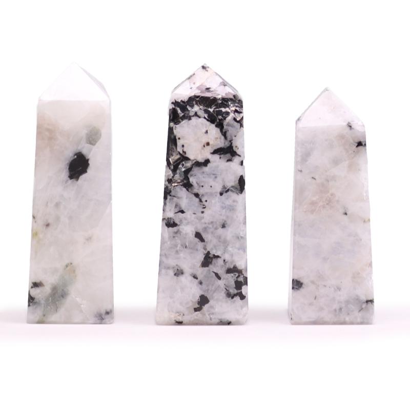 Obeliscos de Gemas aprox. 5 cm - Piedra de la luna